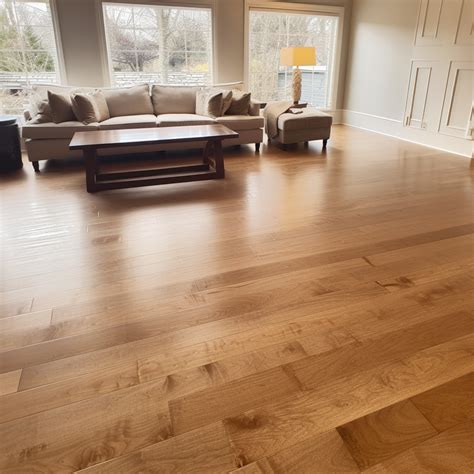 6 1/2" x 3/8" Engineered Birch Golden Beach Hardwood Flooring ...
