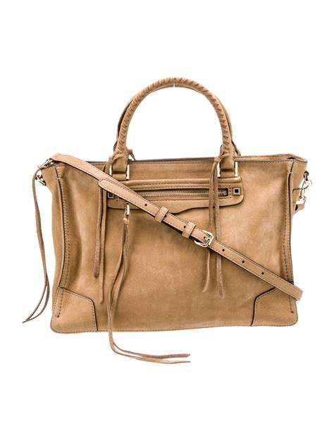 Rebecca Minkoff Suede Shoulder Bag - Brown Shoulder Bags, Handbags ...
