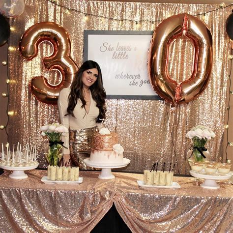 30th Birthday Party Table Decoration Ideas - Table Decoration