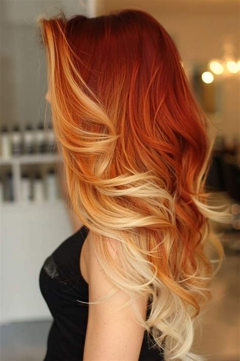 Pin by Clara Roberts on Hair, Nails, and Makeup in 2025 | Red blonde ...