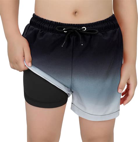 Komorebi Boys Swim Trunks with Boxer Brief Liner India | Ubuy