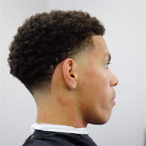 Low Taper Fade Curly Hair | 69 Best Taper Fade Haircuts For Men in 2024 ...