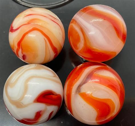 Orange swirls - Marble I.D.'s - Marble Connection