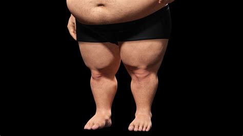 Realistic Fat man Naked - Superhive (formerly Blender Market)