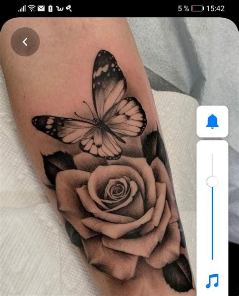 Pin by Antonio Pinto on A | Rose tattoos for women, Rose and butterfly ...