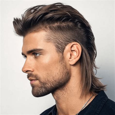 15 Best Modern Mullet Straight Hair Ideas for Men to Try