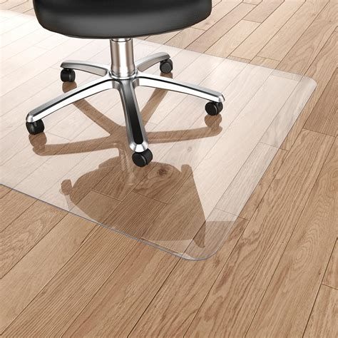 Warmstar Clear Office Chair Mat for Hardwood Floor,30"x48" Plastic ...
