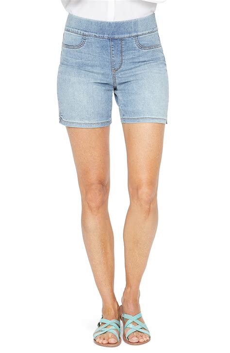 NYDJ Pull-On Denim Shorts | Nordstrom | Denim shorts, Leggings are not ...