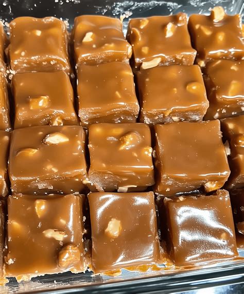 Oklahoma Nut Candy | Homemade caramel, Fudge, Recipes