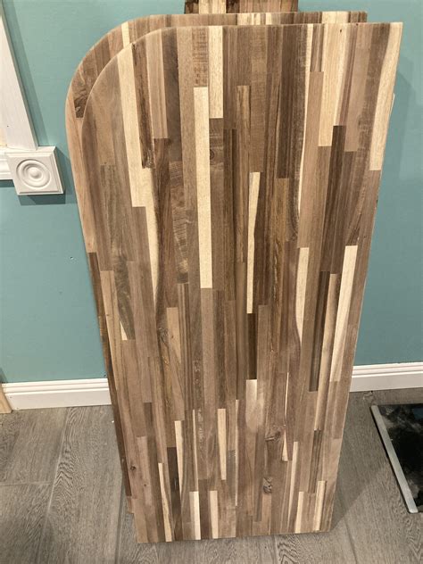 Hanging butcher block shelves ideas? : r/woodworking