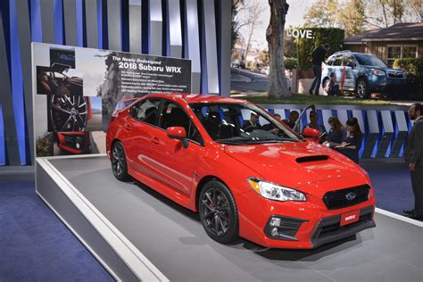 2018 Subaru WRX and WRX STI Debut in Detroit - autoevolution