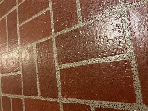 Brick Pattern Vinyl Floor Tiles | Viewfloor.co