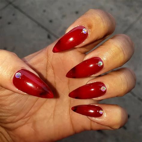 15 Trendy Blood Red Nails Ideas to Inspire Your Next Look