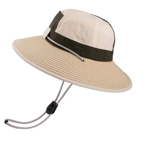 Cooplus Unisex White Sun Hat, Adjustable, Breathable, Moisture-Wicking ...