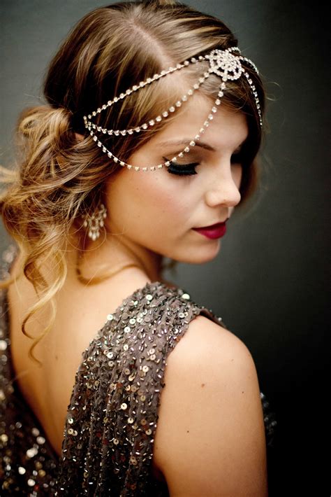 20S Flapper Hairstyles For Long Hair - Medium Length Hairstyles