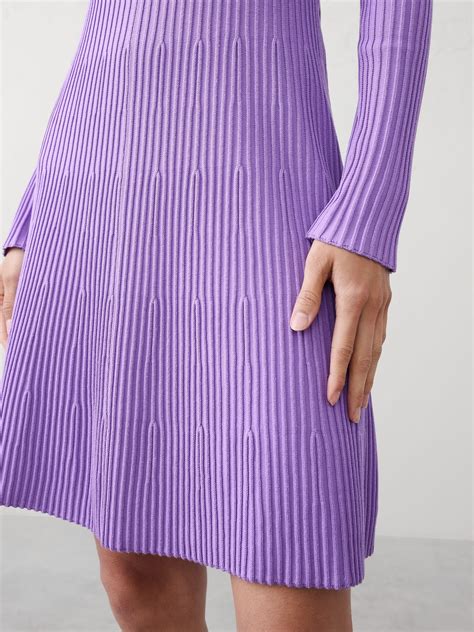 Ribbed Knit Mini Dress | Banana Republic Factory