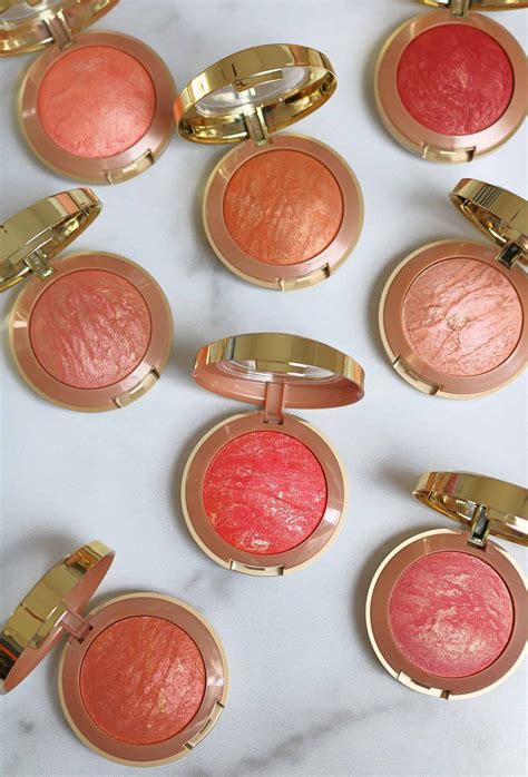 Milani Baked Blush Luminoso Swatches