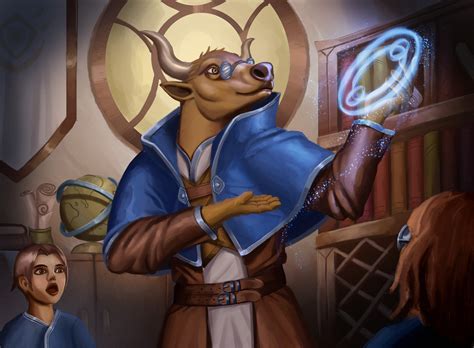 ArtStation - magic teacher