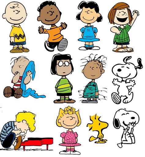 The Gang (Individual Files) | Charlie brown characters, Snoopy ...