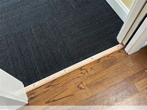 FLOR Carpet Tiles Installed In Home Gym - Addicted 2 Decorating®
