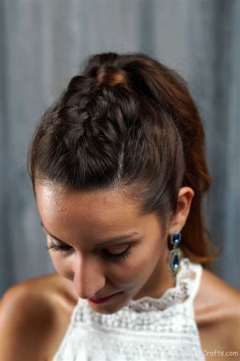 Classic French Braid Front