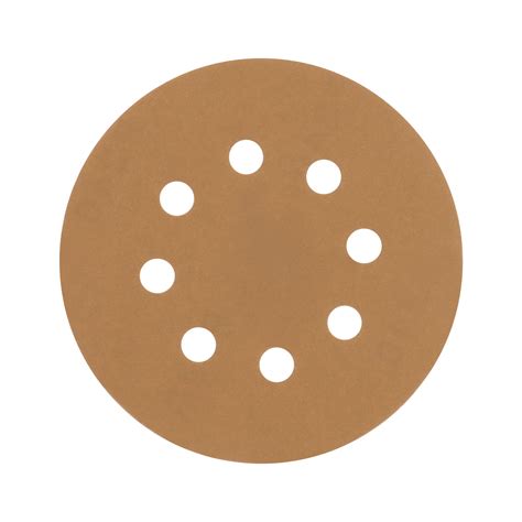 Caja con 5 discos de lija 5' grano 180 lijadora roto-orbital