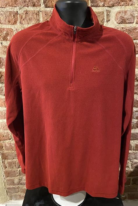 Nike ACG Lightweight Fleece Jacket Mens Large 1/4 Zip… - Gem