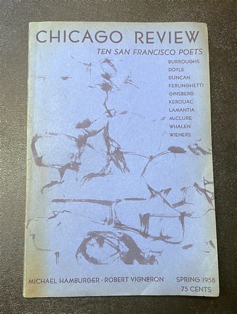 William S. Burroughs, "Excerpt from Naked Lunch" in the Chicago Review ...