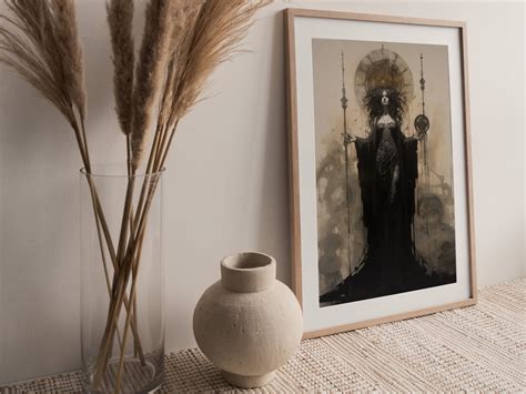 Hecate Art Print, Greek Goddess of Magic and Witchcraft, Hekate Wall ...