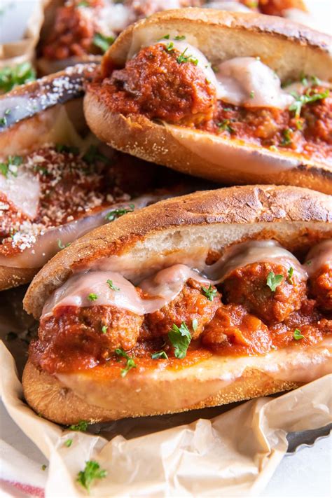 Meatball Sub - Kristine's Kitchen