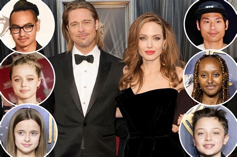 Brad Pitt And Angelina Jolie Kids A Complete Guide To Angelina Jolie