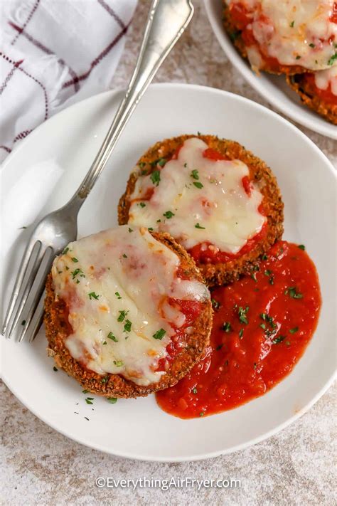 Air Fryer Eggplant Parmesan - Everything Air Fryer and More