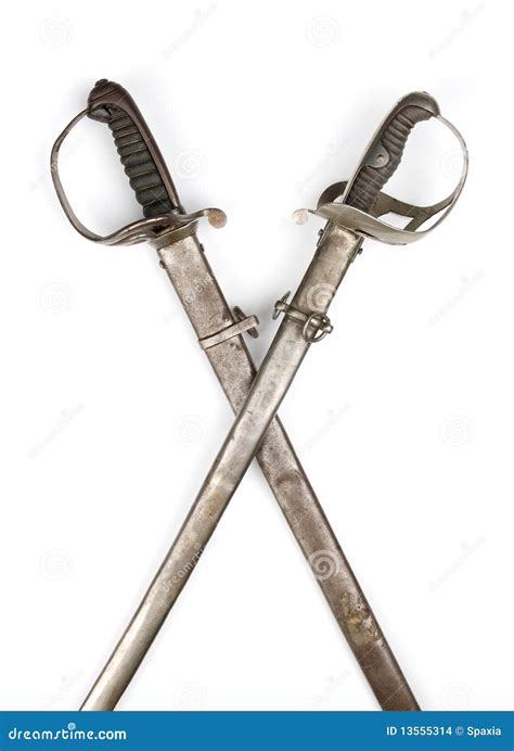 Civil War Swords Crossed