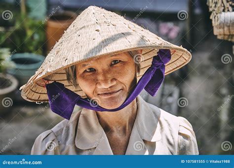 Vietnamese Grandmother In Ao Dai Royalty-Free Stock Photo ...