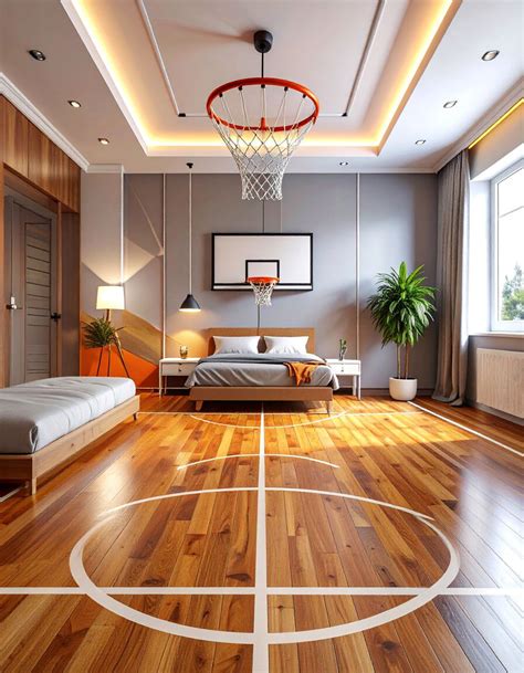 25 Basketball Room Decor Ideas for Sports Enthusiasts