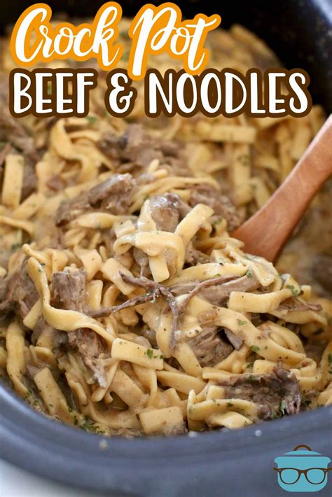 Crock Pot Beef and Noodles is inspired by a classic Midwestern dish ...