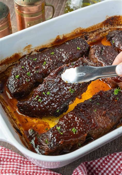 Oven Baked Boneless Beef Ribs | Butter Your Biscuit | Baked beef ribs ...