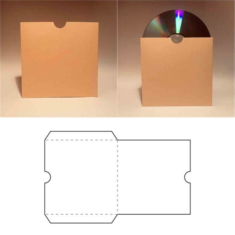 Cd Sleeve Template