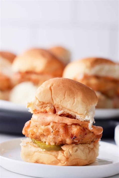 Fried Chicken Sliders - My Forking Life