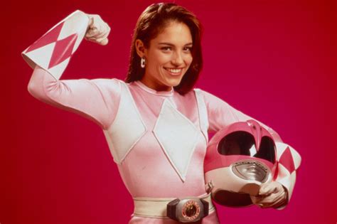 Pink Ranger Amy Jo Johnson can't release 'Power Rangers' song