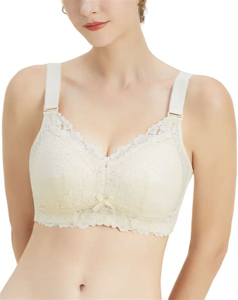 AILIVIN Wireless Bra full figure bras for women no underwire plus size minimizer bra not padded ...