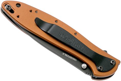 Kershaw Leek 1660BRZBLK zakmes, Ken Onion design | Voordelig kopen bij ...