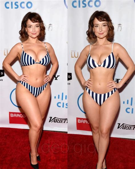Milana Vayntrub Bikini