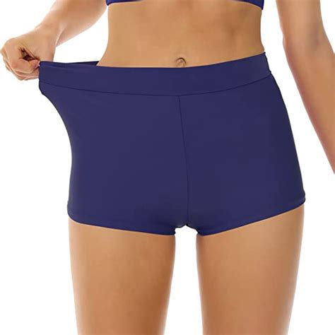 Customer reviews for APEXFWDT Women's Boyshort Bikini Swim Bottom ...