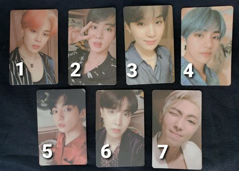 OFFICIAL BTS: Map of the Soul - Persona, Version 2 Photocard (1) | #3938684646