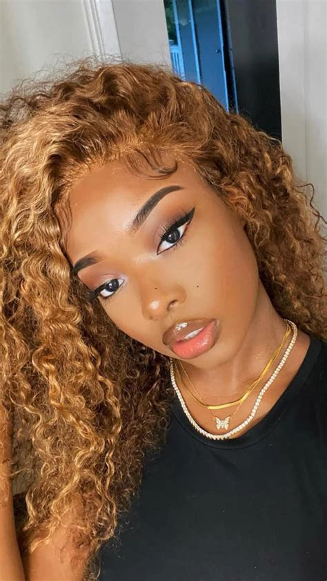 Black And Honey Blonde Hair