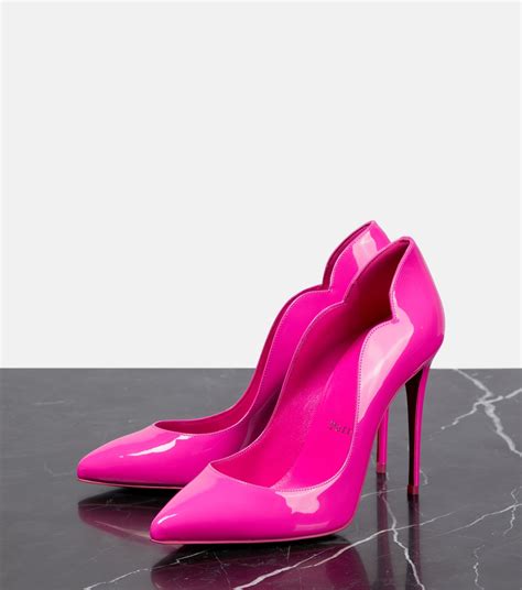 Hot Chick Patent Leather Pumps in Pink - Christian Louboutin | Mytheresa