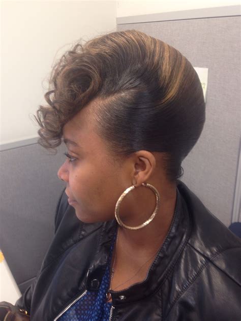 African American French Roll Hairstyle Black Hair | dev.onallcylinders.com