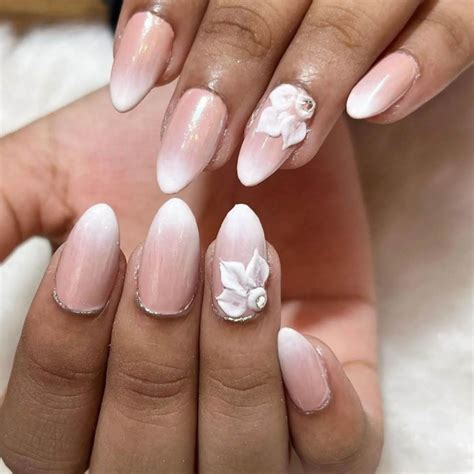 29 Magical White Nail Design Pastel Ombre Looks