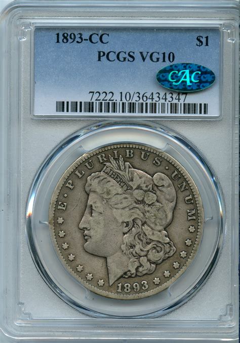 1893-CC Morgan Silver Dollar PCGS VG10 - American Rare Coin and Bullion